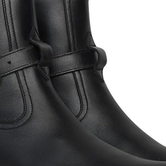 Celine Jodphur Boot Cruiser Boots in Calfskin - Black Womens size 38 NWB - Picture 4 of 6
